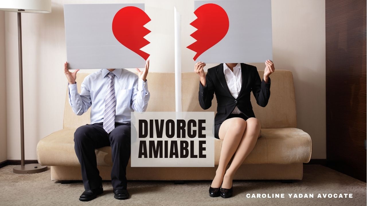 Divorce amiable par consentement mutuel