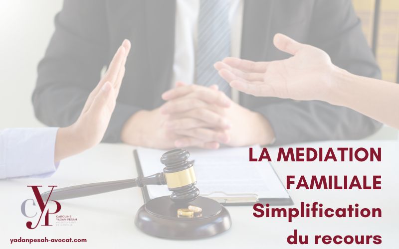 Simplification de la médiation familiale